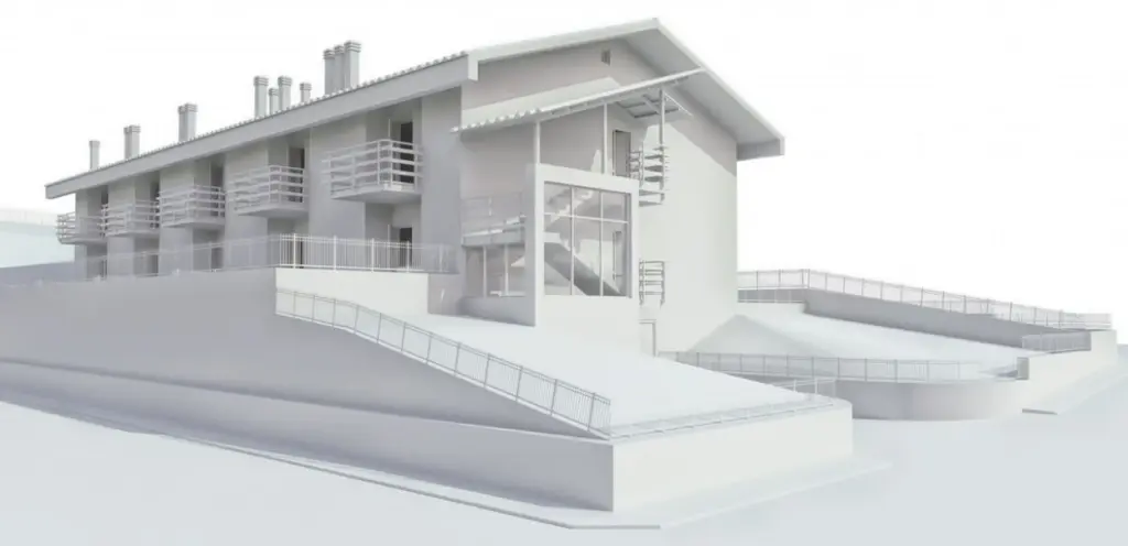 BIM Architektur 2D zu 3D