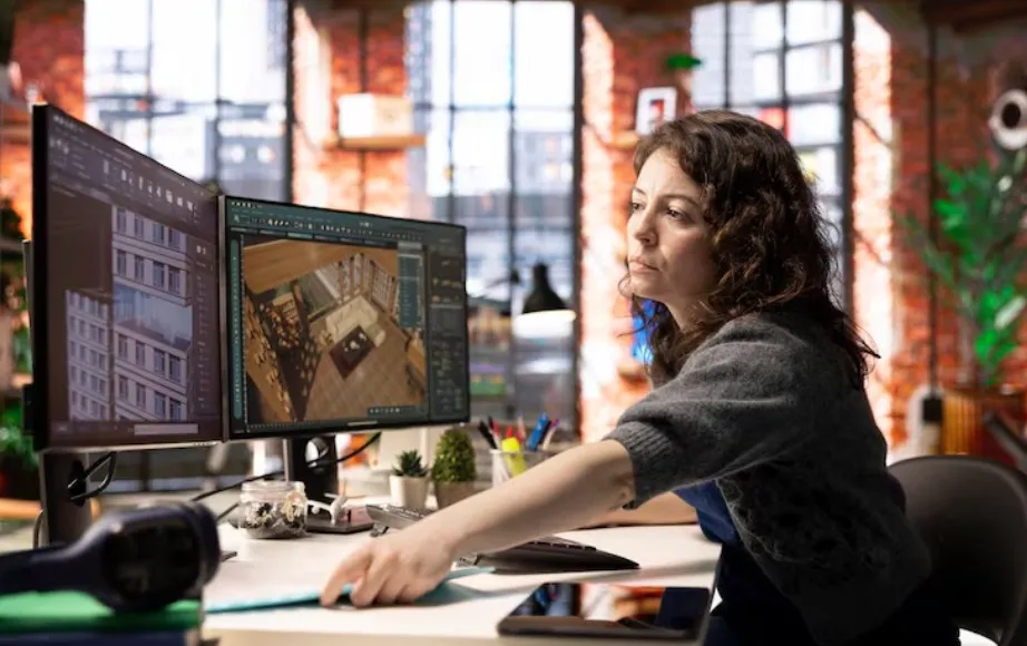 Workflow Diagramm für optimierte 3D Rendering Pipeline in CAD Services