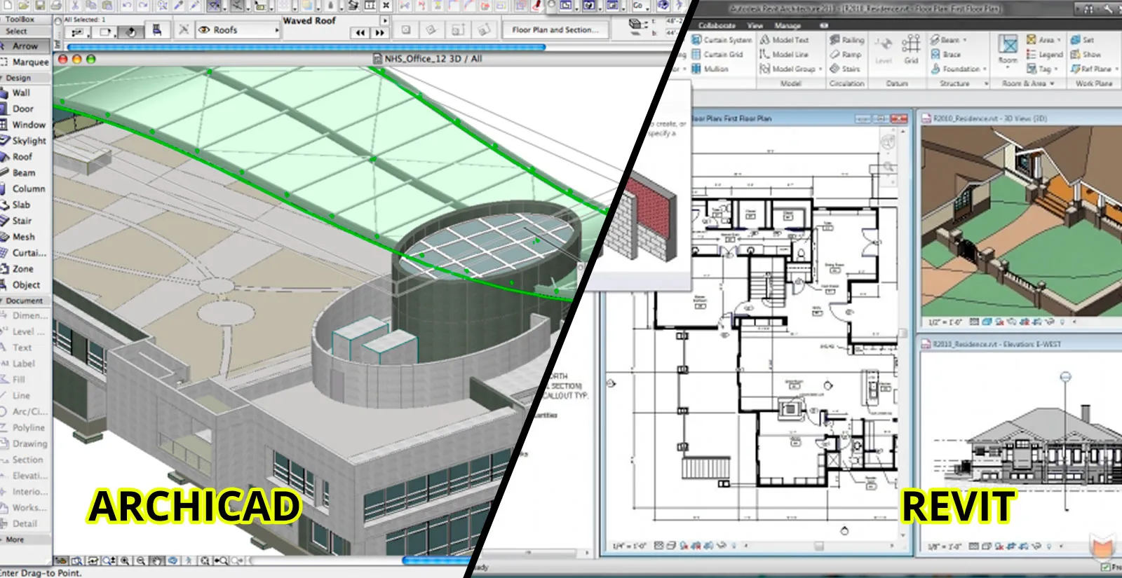 ArchiCAD vs Revit