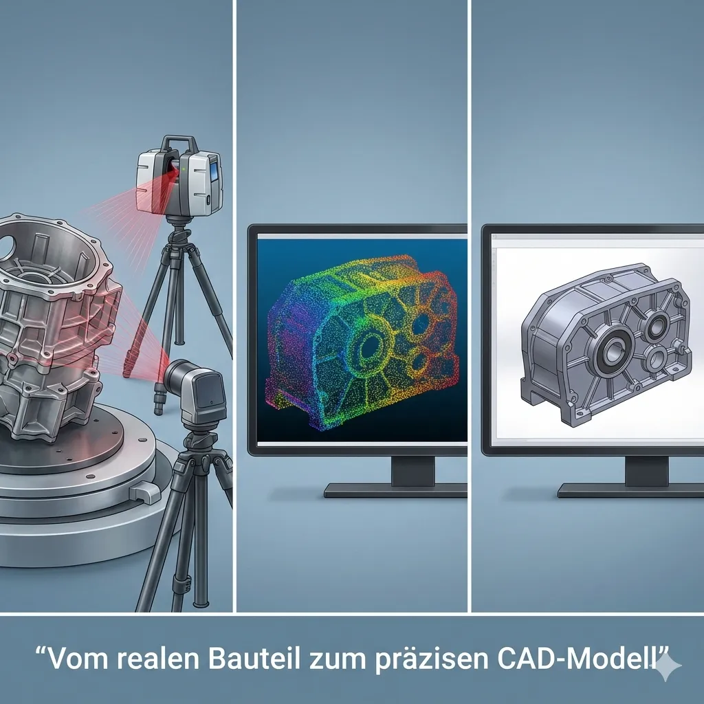 3D Scan zu CAD