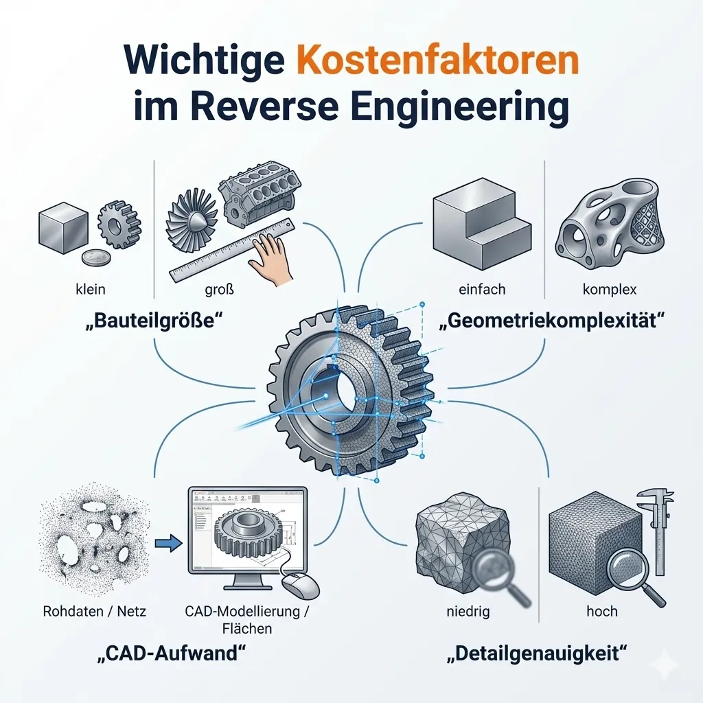 Reverse Engineering Kosten