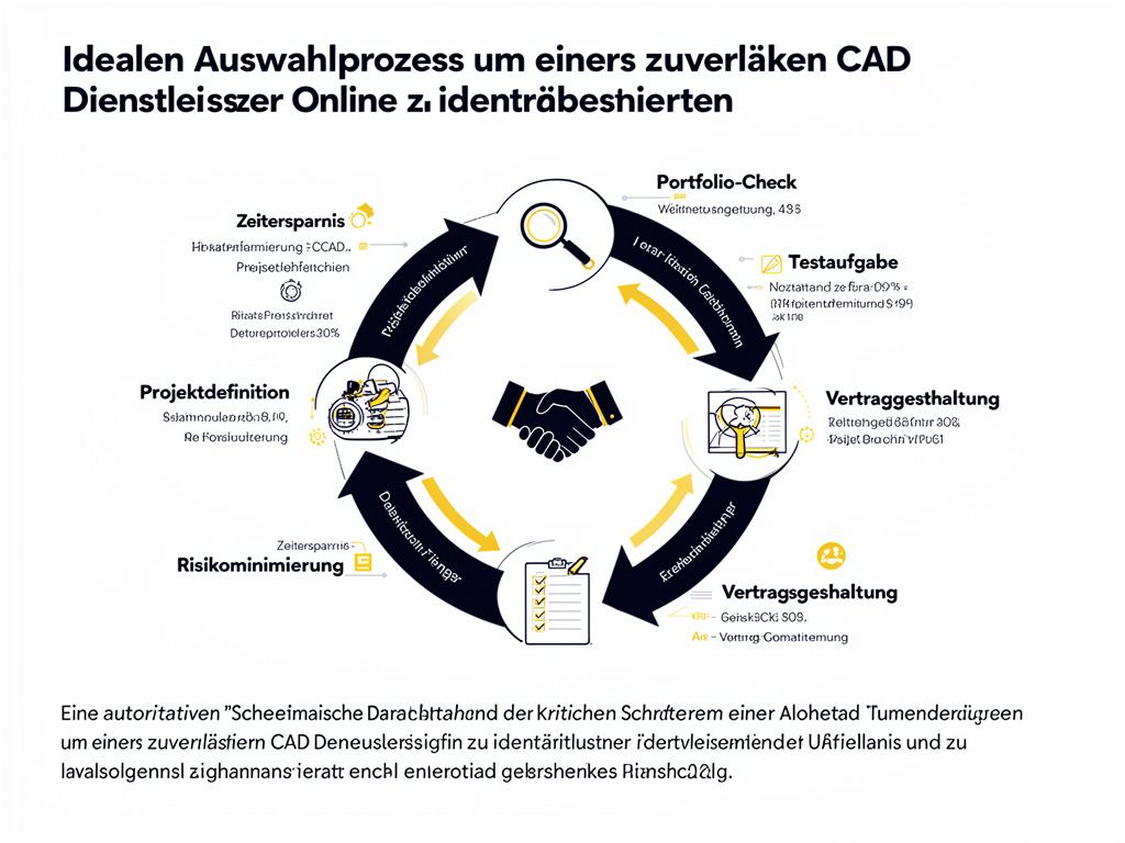 Systematischer Prozess zur Auswahl und Bewertung beim CAD Freelancer finden