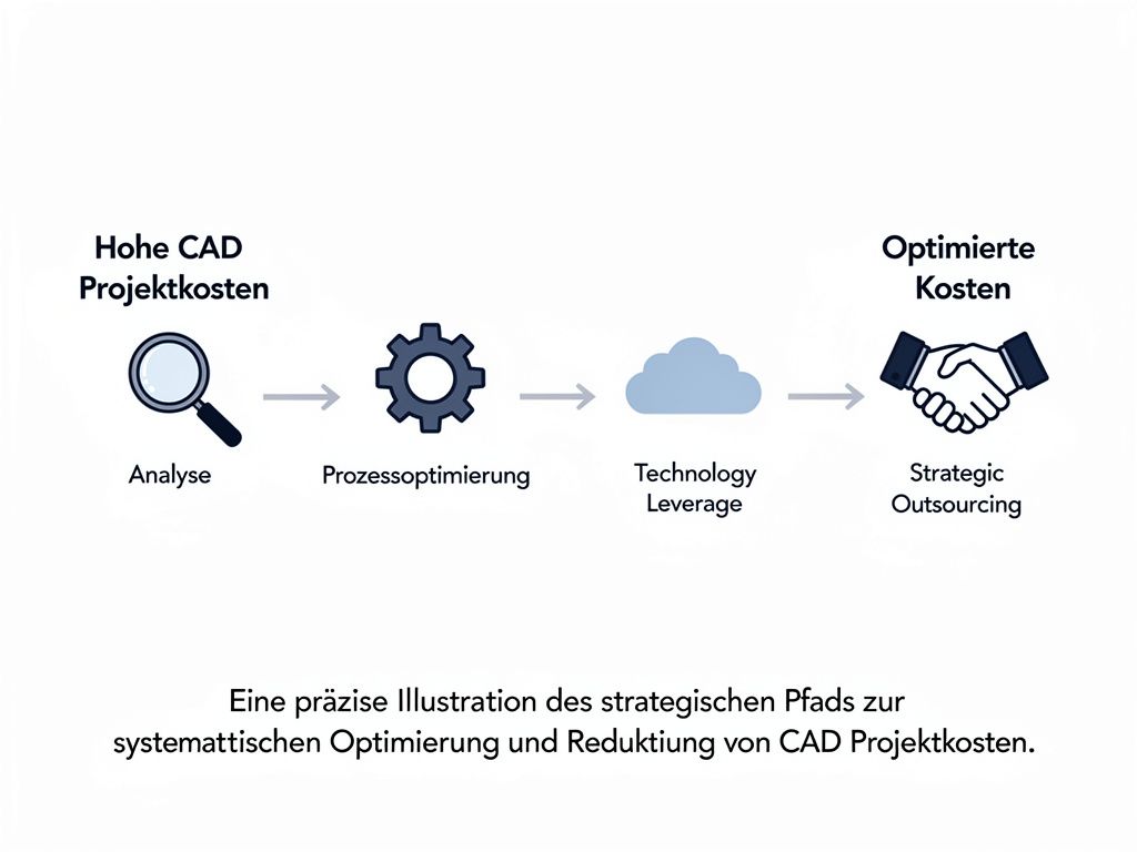 Ein strategischer Optimierungsfluss für die Reduktion von CAD Projektkosten