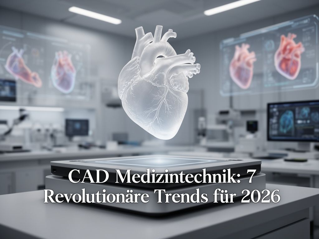 CAD Medizintechnik revolutionäre Trends 2026 3D-Modellierung Medizin
