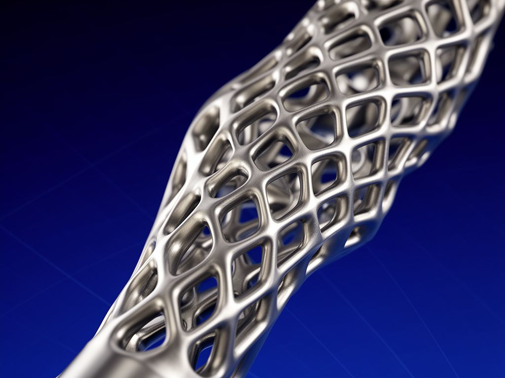KI-generiertes Implantat Design CAD Medizintechnik 3D-Modellierung Medizin
