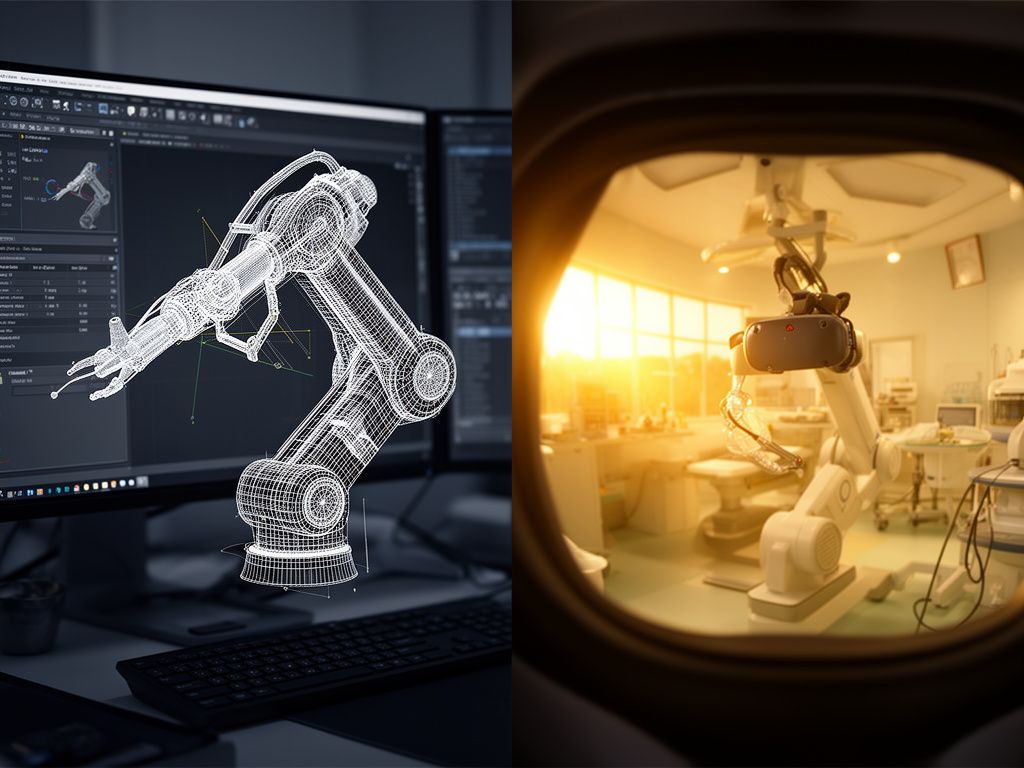CAD Medizintechnik Virtual Reality Visualisierung medizinisches Gerät Design
